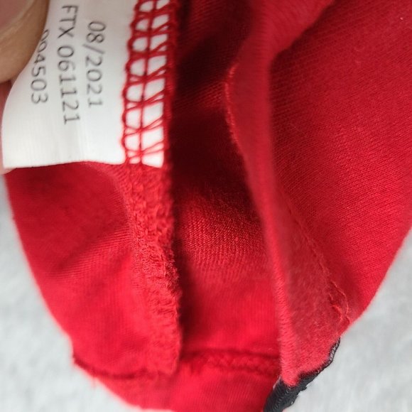 47 Brand St. Louis Cardinals Womens Red Short Sleeve MLB Baseball Shirt Size Med - Picture 3 of 8